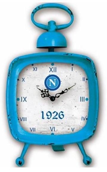 OROLOGIO DA TAVOLO VINTAGE - IN METALLO SSC NAPOLI