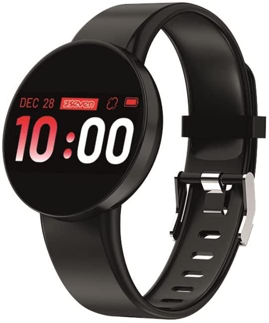 SMART WATCH seven NERO android e ios OROLOGIO da polso DIGITALE fitness