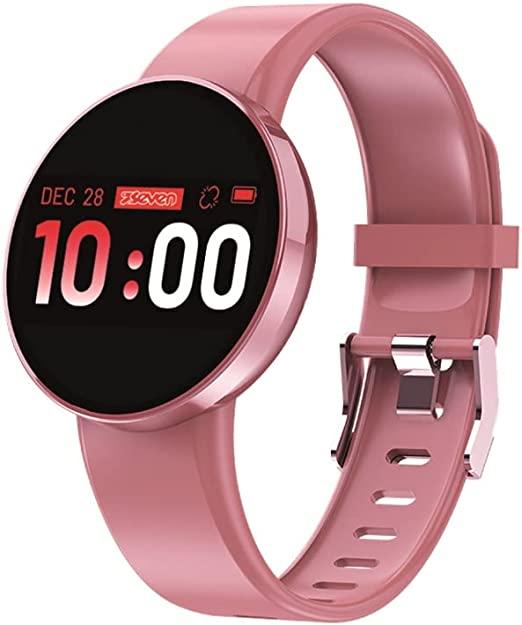 SMART WATCH seven ROSA android e ios OROLOGIO da polso DIGITALE fitness