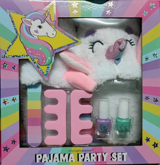 Set pigiama party con pantofole - fantasia UNICORNO SEVEN - TRI COASTAL