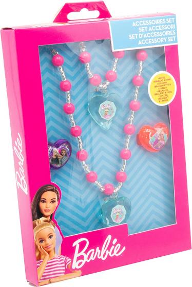 SET BELLEZZA BARBIE -  Collana, Braccialetto e Orecchini