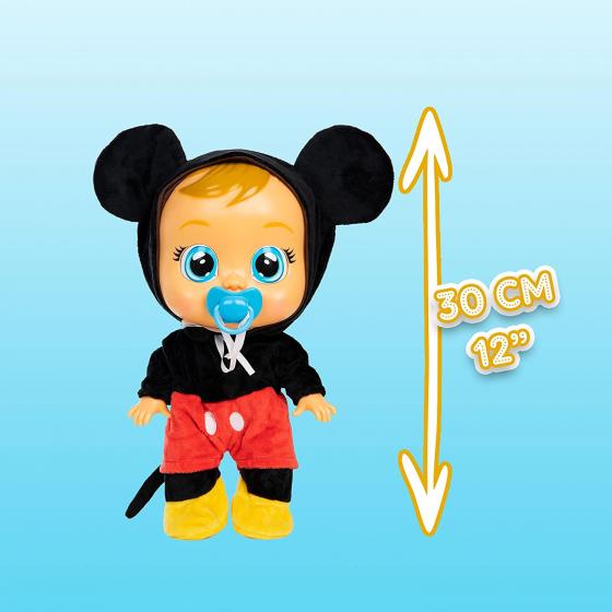CRY BABIES Mickey Mouse - Bambola interattiva che piange lacrime vere