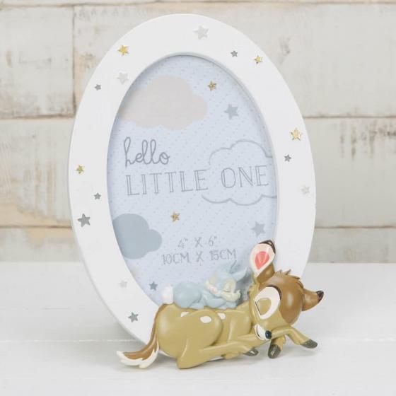 Cornice portafoto in Legno 3D - Disney - BAMBI e TIPPETE