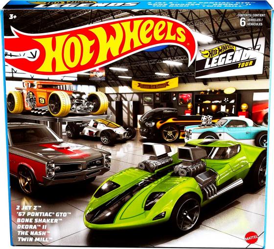 Hot Wheels Legends Tour Themed 6 Veicoli
