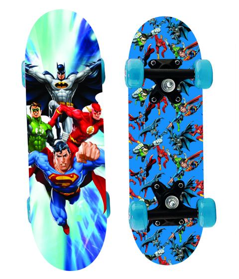 Skateboard Skate board IN LEGNO - DC Comics BATMAN FLASCH SUPERMAN