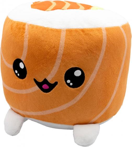 Peluche sushi Uramaki con salmone in peluche 20 cm