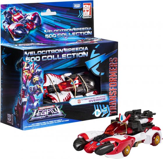 Transformers Generations Legacy Voyager Class Personaggio Velocitron Speedia 500 Collezione: Cybertron Universe Override 18