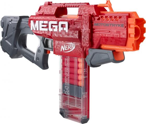 Hasbro Motostryke Blaster motorizzato, Contiene Freccette Nerf Mega e 10 Clip rivista  E6474EU4
