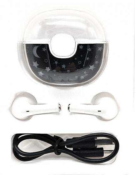 KIT AURICOLARI WIRELESS EARPHONES SEVEN - Fantasia STELLE