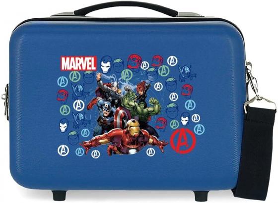 BEAUTY RIGIDO DA VIAGGIO DISNEY MARVEL AVENGERS blu