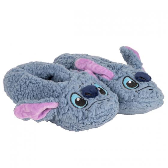 PANTOFOLE CHIUSE ANTISCIVOLO in PELUCHE DISNEY STITCH - dal nr 28 al nr 39
