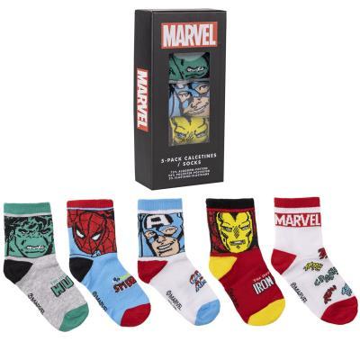 Calzini DISNEY MARVEL AVENGERS - 5 PAIA - dal nr 23 al 34