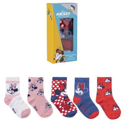 Calzini DISNEY MINNIE - 5 PAIA - dal nr 23 al 34