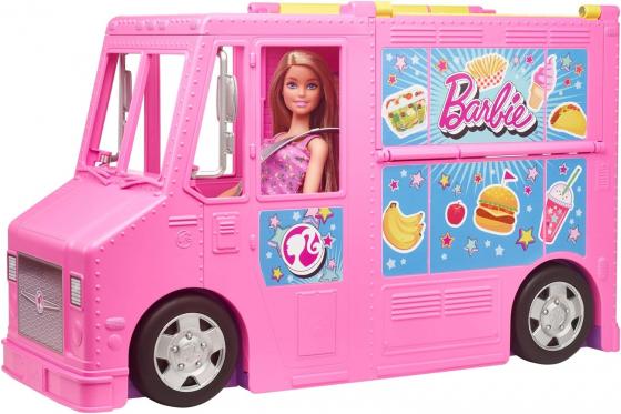 Mattel - Ristorante di Barbie e i Suoi fratelli includono 3 Bambole e piu' di 30 Accessori, Multicolor