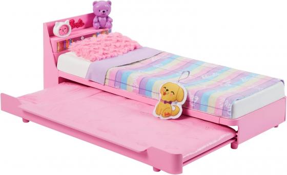 Barbie - La Mia Prima Barbie, PlaysetCameretta a Tema Arcobaleni e Unicorni con Letto a Scomparsa e Accessori