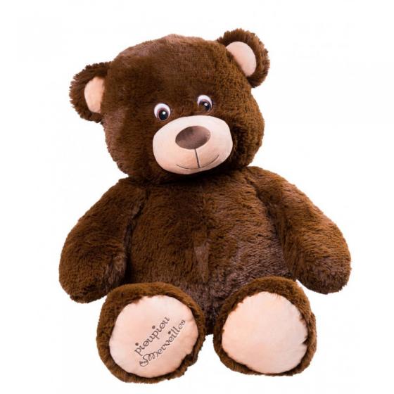 Peluche gigante ORSO - 70 cm di altezza - Made in France