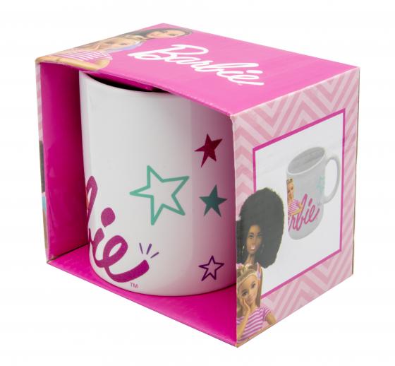 Tazza di Ceramica BARBIE con Elementi Glitter