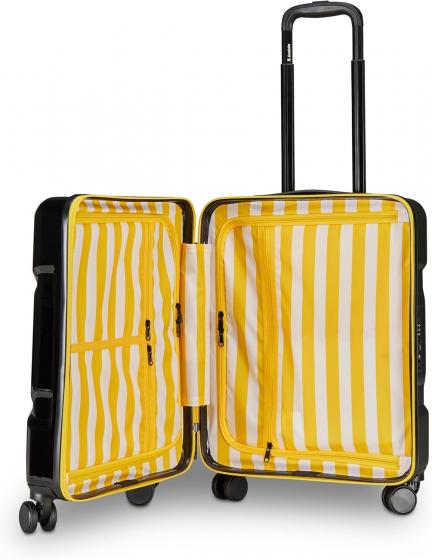 Trolley Invicta Travel Maket WT - Bagaglio Rigido ABS - Nero