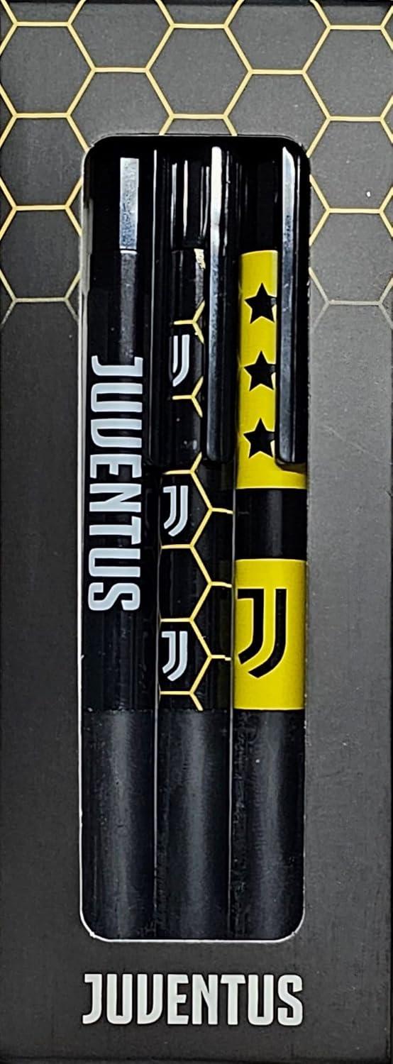 Set 3 Penne gel SEVEN / JUVENTUS - Set Scrittura