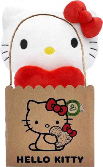 Peluche SANRIO HELLO KITTY con CUORE 24 cm con SCATOLINA