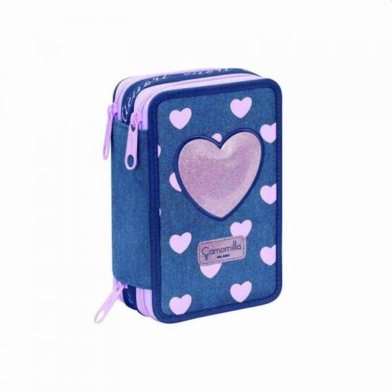 Astuccio 3 zip SEVEN - CAMOMILLA