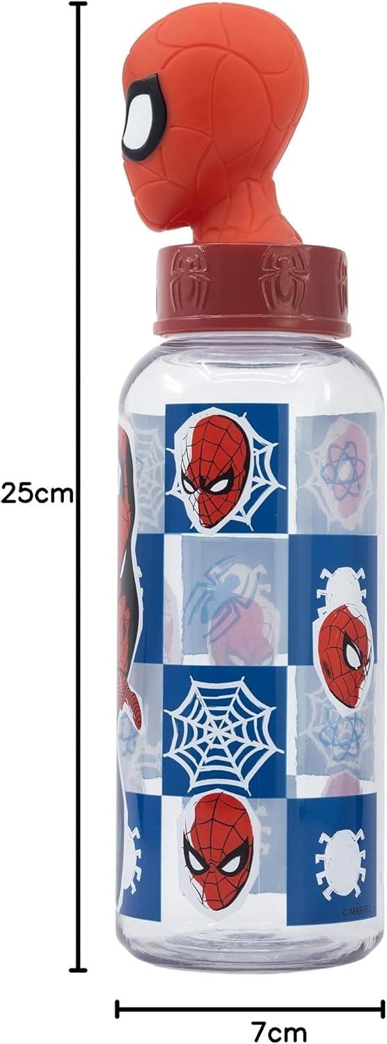 Borraccia SPIDERMAN 3D per bambine da 560 ml