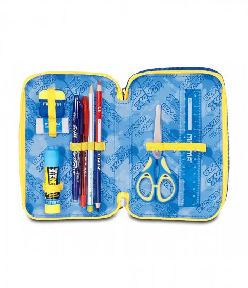 ASTUCCIO 3 ZIP SEVEN  COMPLETO di 45 PEZZI HIDDEN SPOT BOY