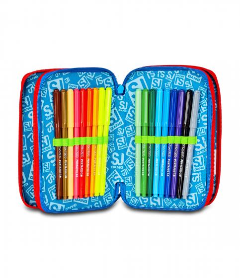 ASTUCCIO 3 ZIP SEVEN COMPLETO di 45 PEZZI - FANTASYS BOY