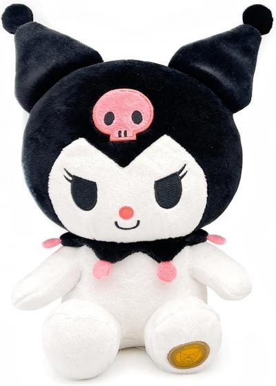 Peluche SANRIO HELLO KITTY - KUROMI 24 cm con SCATOLINA