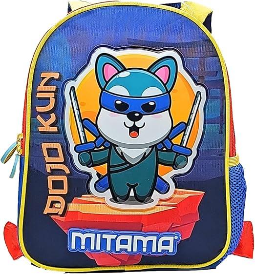 Zaino Asilo reversibile per bambine Mitama - cagnolino
