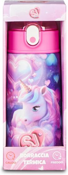 BORRACCIA Seven in acciaio inox 304, SJ GANG - 500 ml UNICORNO
