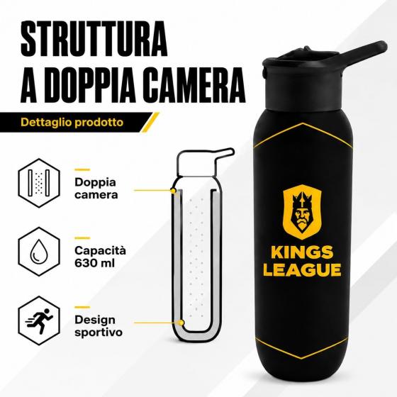 Borraccia in Alluminio Kings League