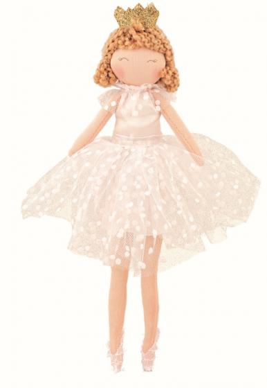 Bomboniera in PELUCHE con TULLE - PRINCIPESSA 23 cm