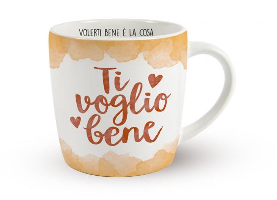 Tazza in ceramica con scatola - TI VOGLIO BENE