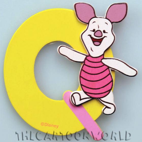 Lettere in Legno Adesive DISNEY WINNIE THE POOH - Q
