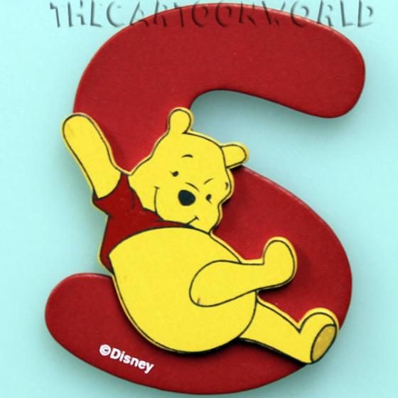 Lettere in Legno Adesive DISNEY WINNIE THE POOH - S