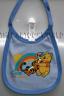 Bavaglio Bavetta ORIGINALE Disney - WINNIE THE POOH e TIGRO - celeste