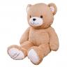 Peluche gigante Orso Beige - 100 cm di altezza - Made in France