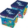 Pouf Seggiolino Contenitore con Cuscino BABY SHARK