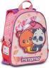 Zaino Asilo reversibile per bambine Mitama - PANDA